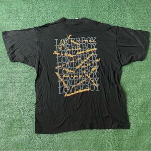 Loverboy Classics Single Stitch 80s T-Shirt - Large